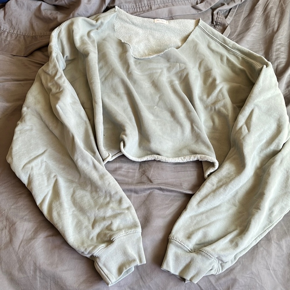 Oversized Cropped Sweater